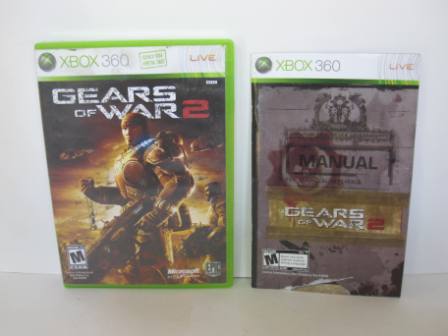 Gears of War 2 (CASE & MANUAL ONLY) - Xbox 360